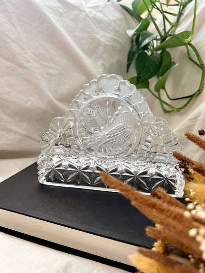 Hofbauer Byrdes 24% Crystal Napkin Holder