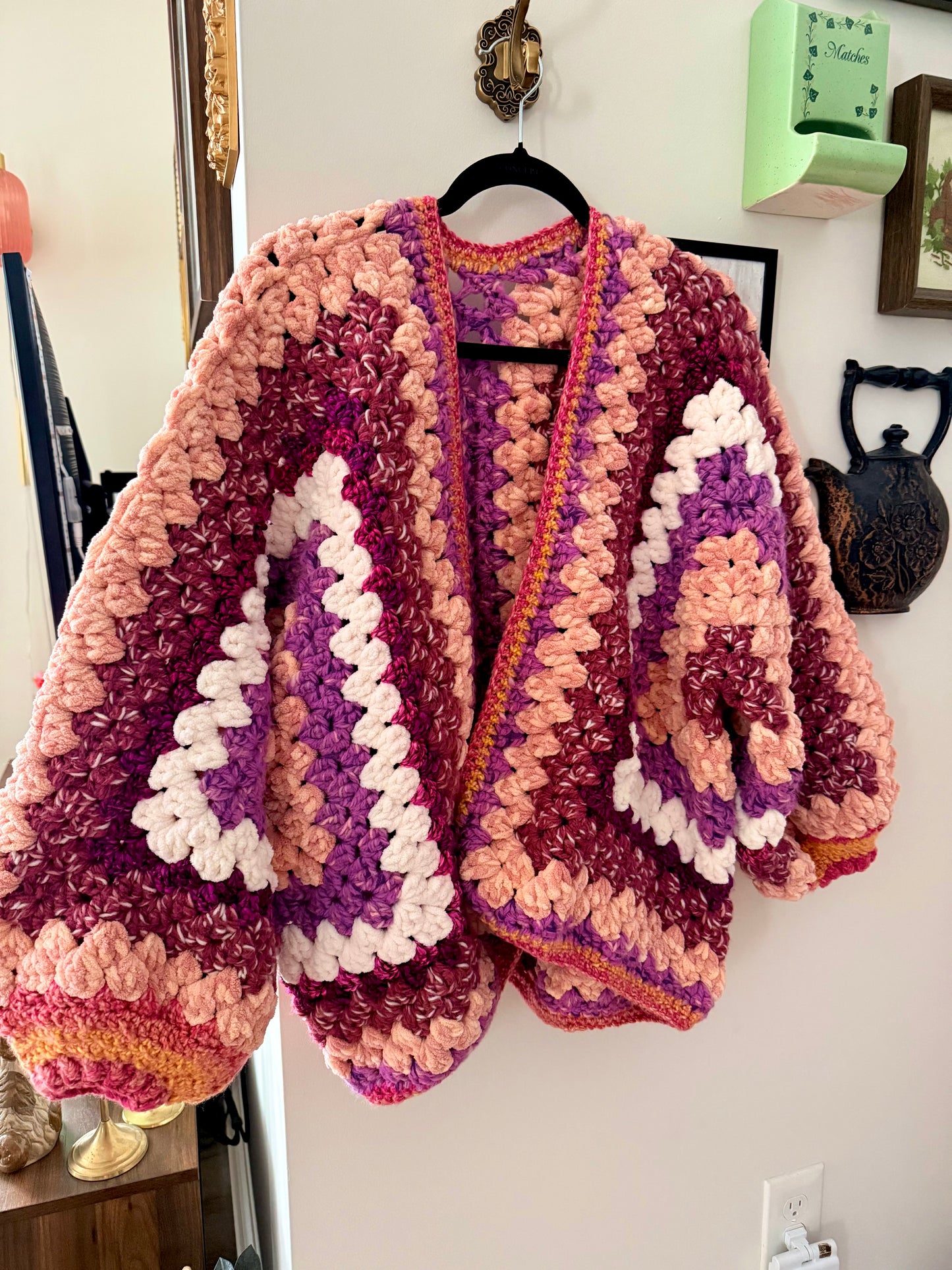 Custom Crochet Cardigan