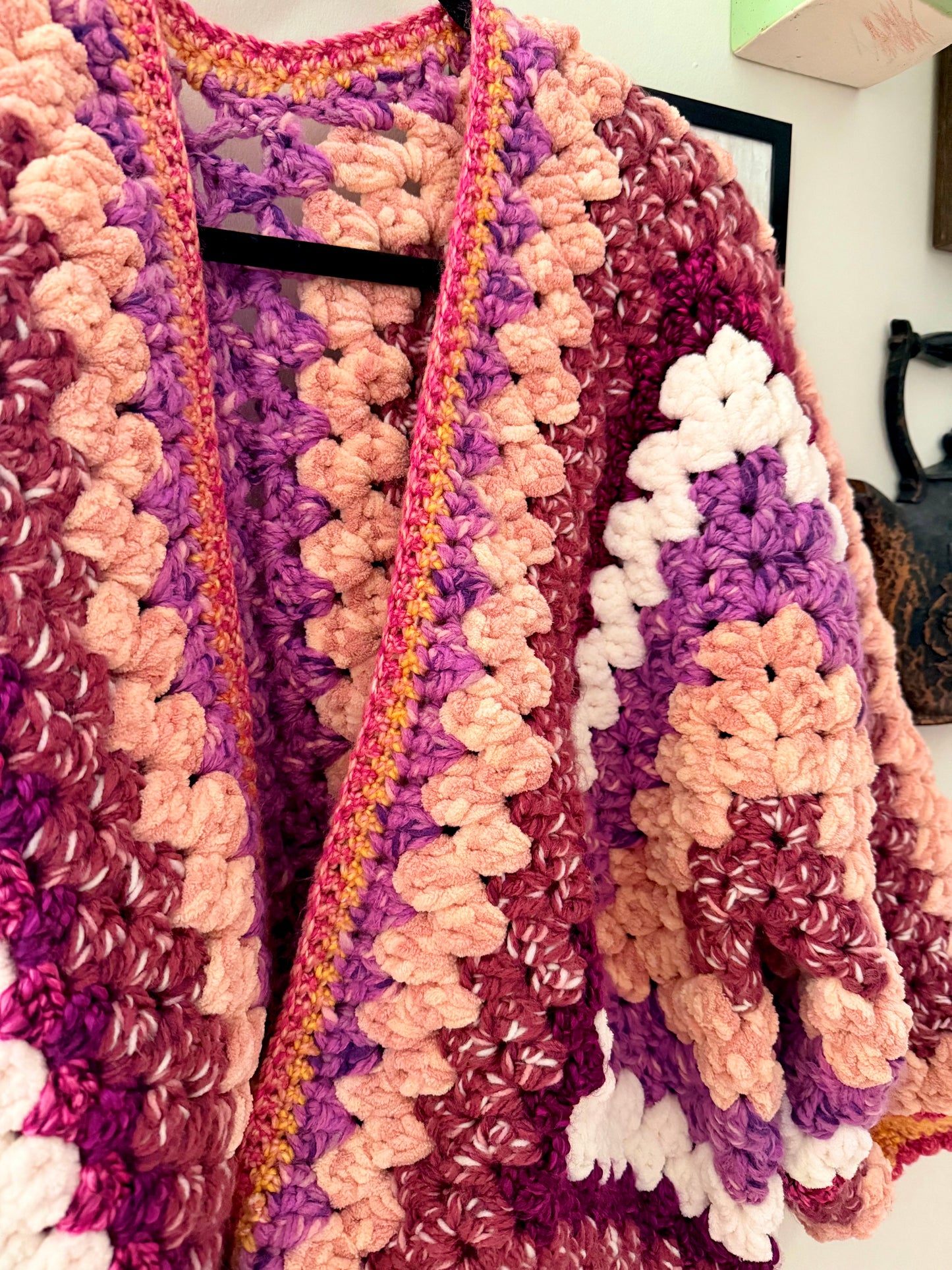 Custom Crochet Cardigan