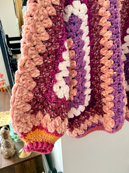 Custom Crochet Cardigan