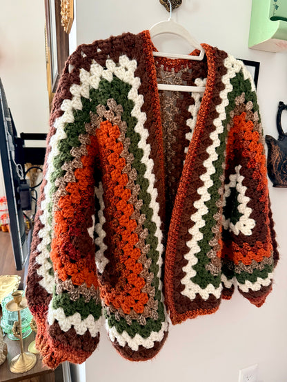 Custom Crochet Cardigan