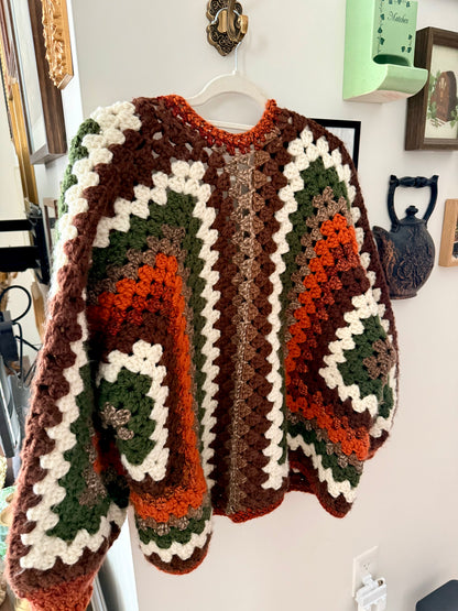 Custom Crochet Cardigan